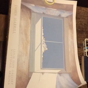 36x24 James Harrill Greek Window Print EUC